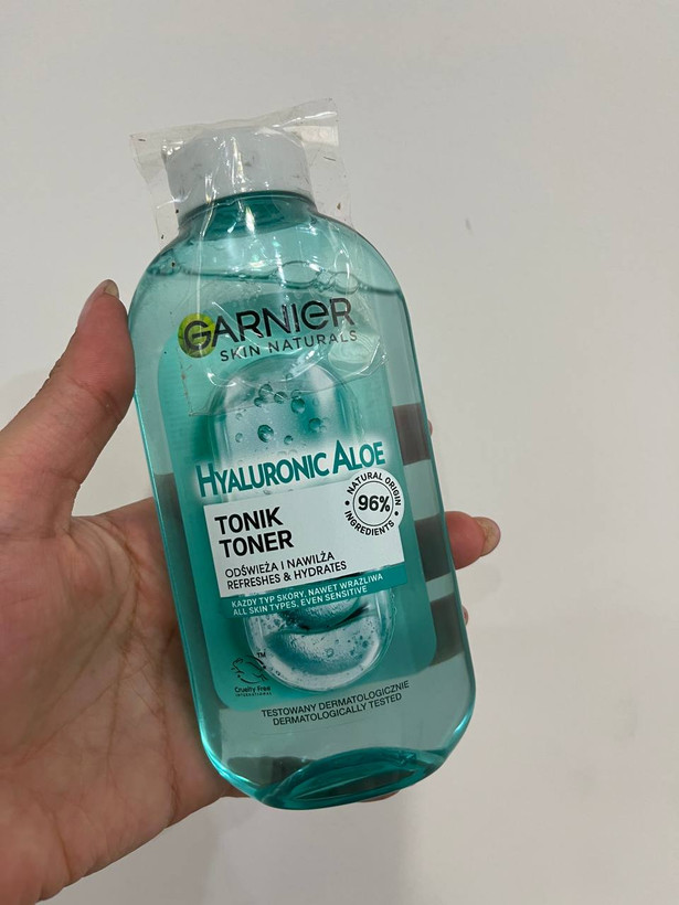 تونر الوورا هیالورونیک اسید گارنیر Garnier Hyaluronic Aloe Toner/ حجم 200 میل