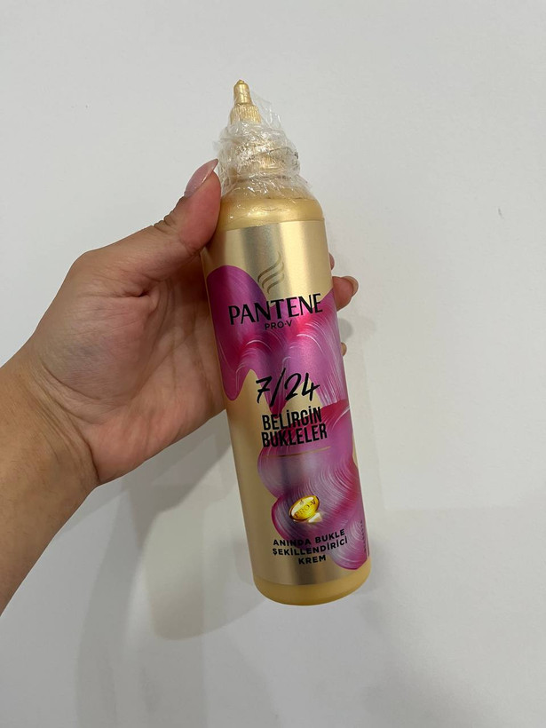 کرم مو موشکی پنتن صورتی Pantene Belirgin Bukleler/ حجم300 میل
