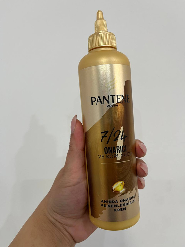 کرم مو موشکی پنتن طلایی Pantene Belirgin Bukleler/ حجم 300 میل