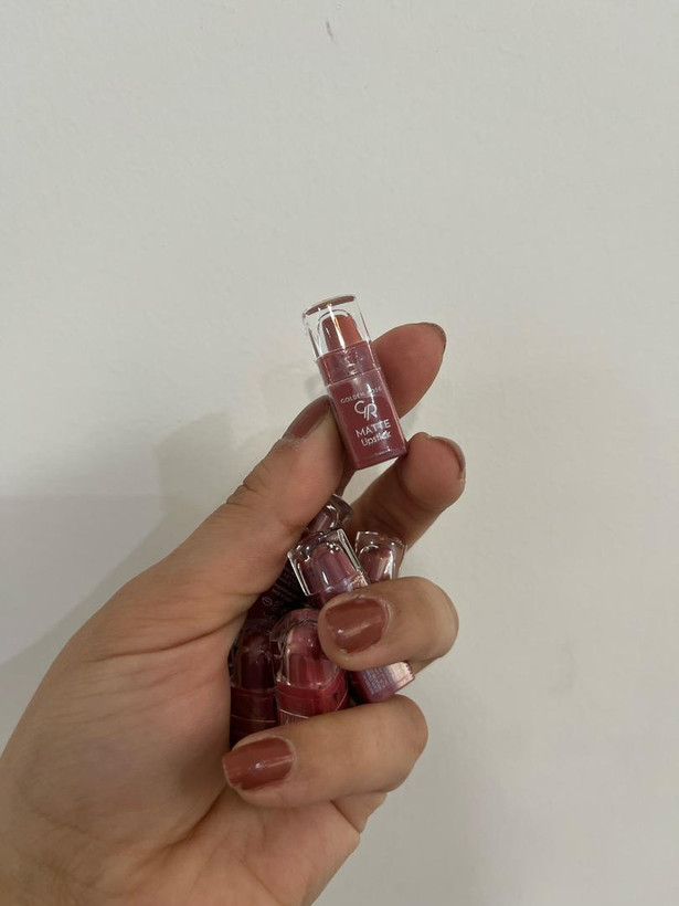 رژ لب مینی گلدن رز Golden Rose Mini Velvet Matte/ حجم 0/5 گرم