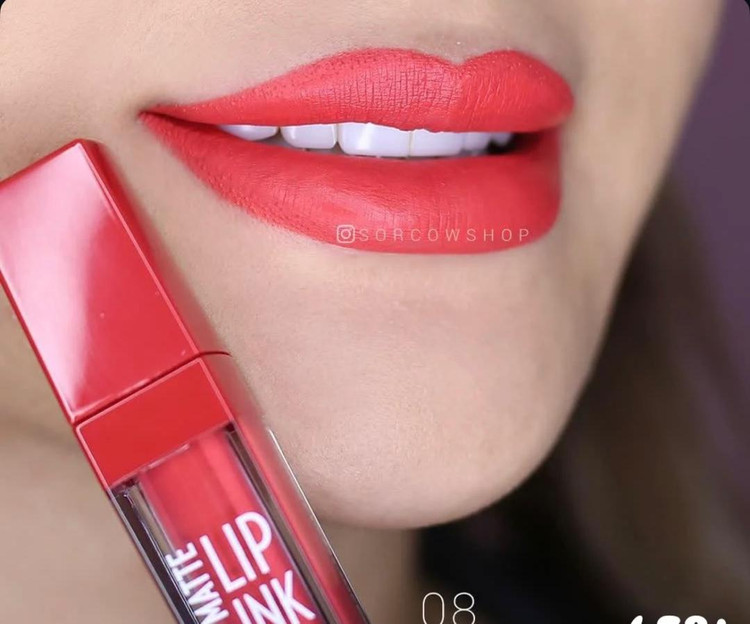 رژ مایع لیپینگ گلدن رز Golden Rose Liping Matte liquid lipstick / حجم 5 میل