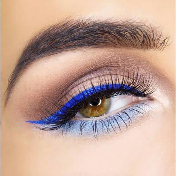 خط چشم ابی گلدن رز Golden Rose Cats Eyes Eyeliner Blue / حجم 6میل