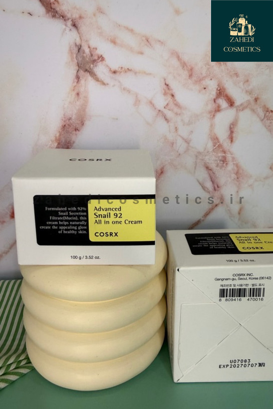 کرم مرطوب کننده حلزون کوزارکسCosrx Advanced Snail 92 All in one Cream/ حجم 100 میل