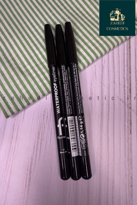مداد چشم مشکی فلورمار Flormar Black Eye Pencil / حجم 1/14 گرم