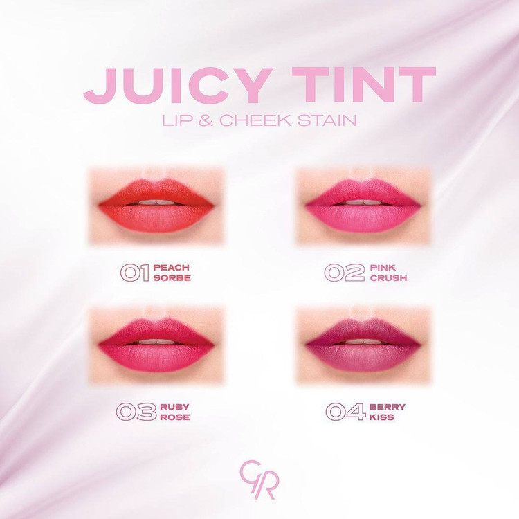 تینت لب جویسی گلدن رز Golden Rose Juicy Tint Lip & Cheek/ حجم 5.2 میل