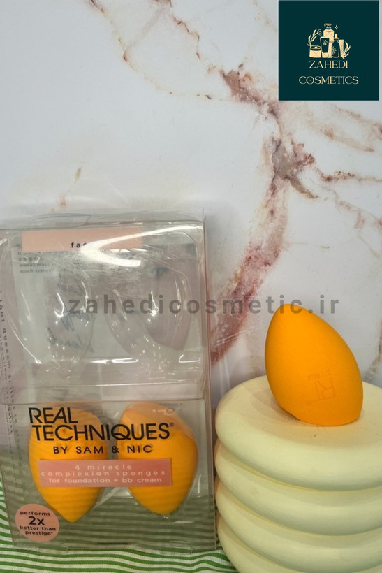 بیوتی بلندر تخم مرغی ریل تکنیک Real Techniques Miracle Complexion Sponge/ حجم 1 عددی