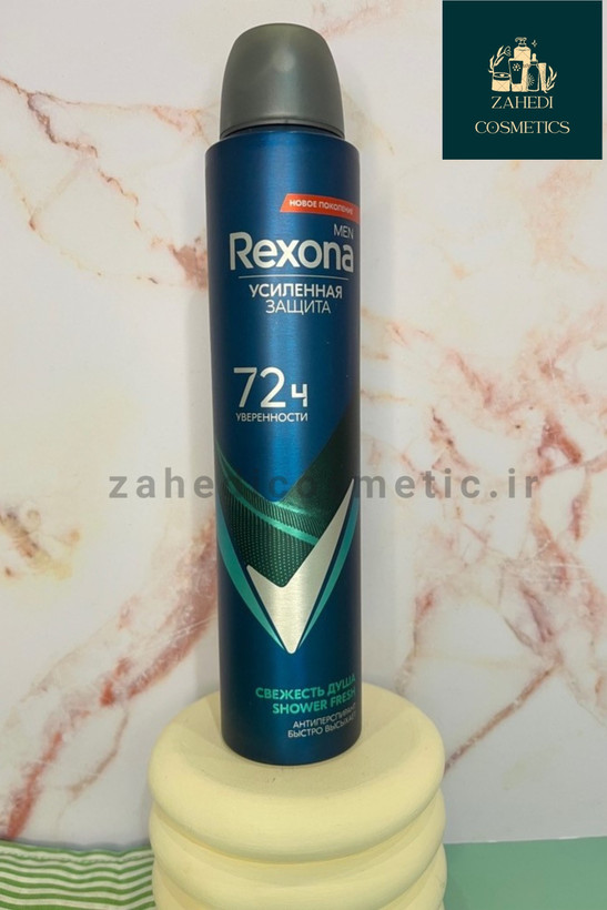 اسپری مردانه 72 ساعته رکسونا مدل Shower Fresh/ حجم 200 میل