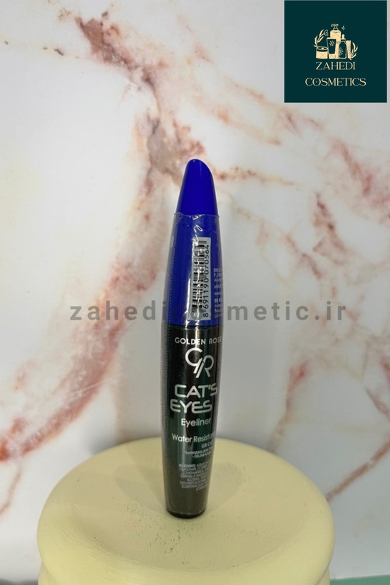 خط چشم ابی گلدن رز Golden Rose Cats Eyes Eyeliner Blue / حجم 6میل