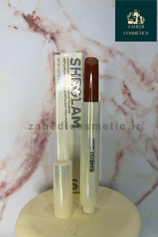 لیپ پلامپر شاین شیگلم رنگ (gold rush)Sheglam Pout-Perfect Shimmer Lip Plumper / حجم 2 گرم