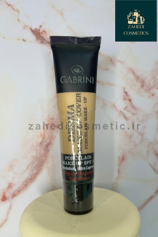 کرمپور درما 24 ساعته درما گابرینی Gabrini Derma Maku-Up Cover/ حجم 40 میل