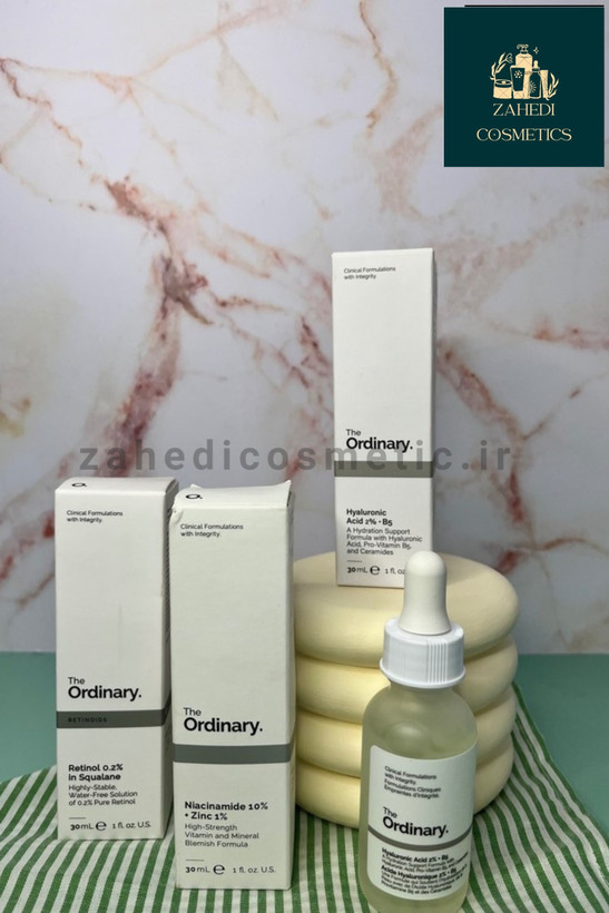 سرم های اوردینری The Ordinary Serum( رتینول. نیاسینامید. پیلینگ. هیالورونیک اسید)/ حجم 30 میل