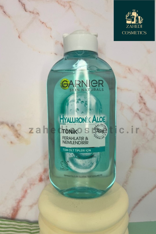 تونر الوورا هیالورونیک اسید گارنیر Garnier Hyaluronic Aloe Toner/ حجم 200 میل