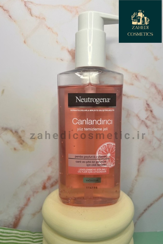 ژل شستشوی گریپ فروت نیتروژینا Neutrogena Fresh & Clear Facial Wash with Pink Grapefruit)/ حجم 200 میل