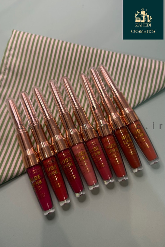 رژلب مایع و خط لب دوطرفه مات و مخملی کویدن رز Qoiden Rose/ حجم 5 میل