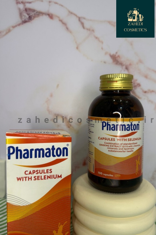 قرص مکمل مولتی ویتامین فارماتون جنسینگ دار Pharmaton Complex Capsules/ 180 عددی
