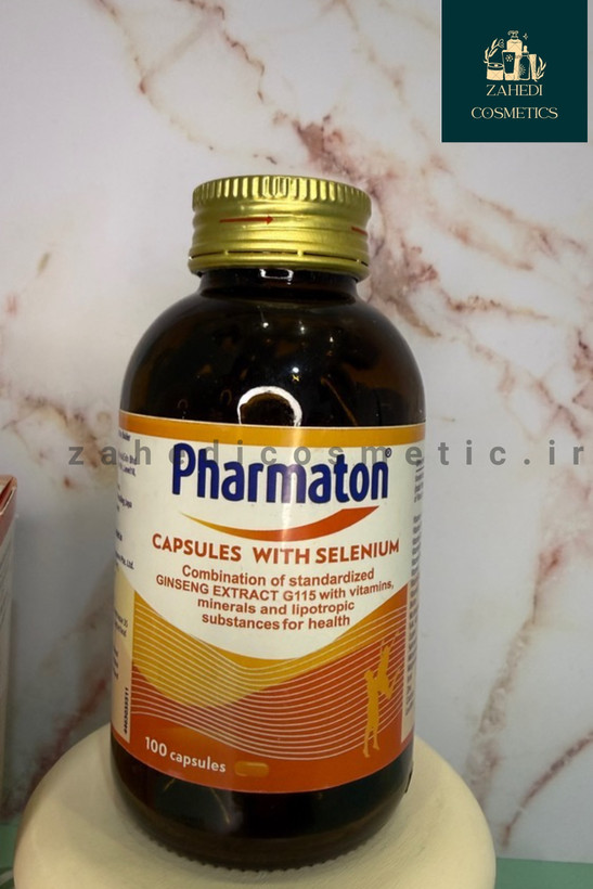 قرص مکمل مولتی ویتامین فارماتون جنسینگ دار Pharmaton Complex Capsules/ 180 عددی