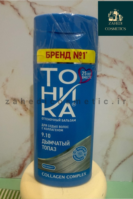 شامپو رنگساژ تونیکا ( توهیکا) شماره 9/10 دودی پلاتینه Tohika Hair Coloring Shampoo/ حجم 150 میل
