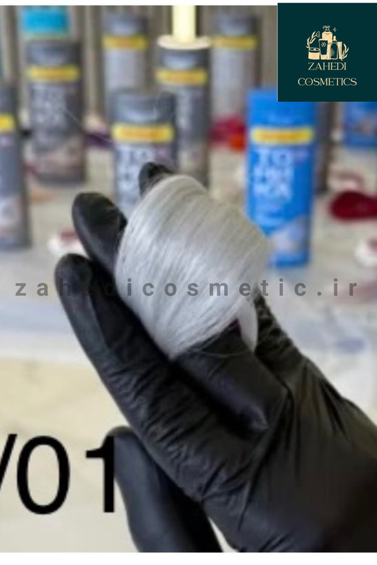 شامپو رنگساژ تونیکا ( توهیکا) 9/01 نقره ای استیلTohika Hair Coloring Shampoo/ حجم 150 میل
