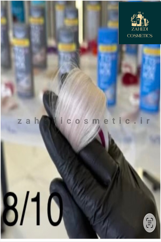 شامپو رنگساژ تونیکا ( توهیکا) 8/10 دودی مرواریدیTohika Hair Coloring Shampoo/ حجم 150 میل