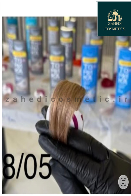 شامپو رنگساژ تونیکا ( توهیکا) 8/05 بژ سرد Tohika Hair Coloring Shampoo/ حجم 150 میل