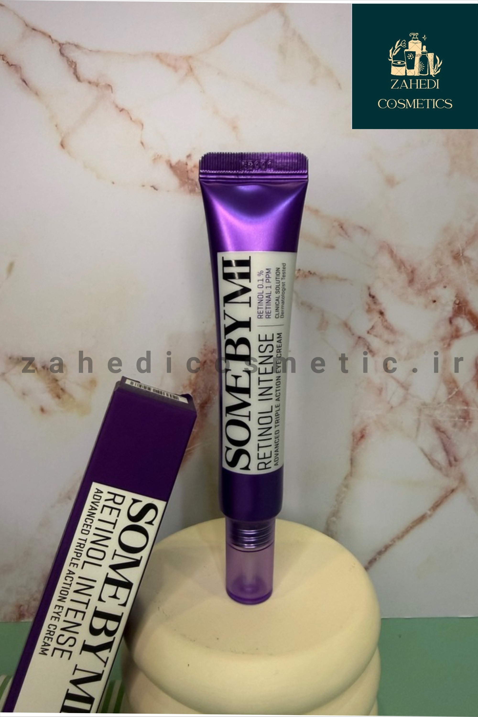 دور چشم رتینول ضد روک و روشن کننده سام بای می Some By Mi Retinol Eye Cream/ حجم 30 میل