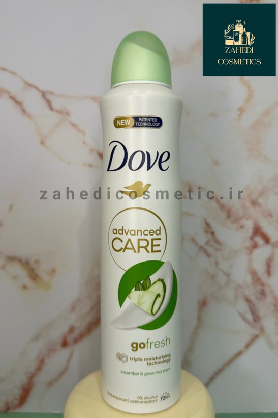 اسپری ضد تعریق داو انگلیسی رایحه خیار | Dove Go Fresh Cucumber Original UK / حجم 250 میل