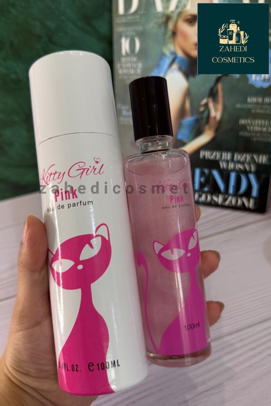 بادی اسپلش شایندار کیتی گرل رایحه ابنباتی دخترونه | Kitty Girl Shimmer Body Splash/ حجم 100 میل