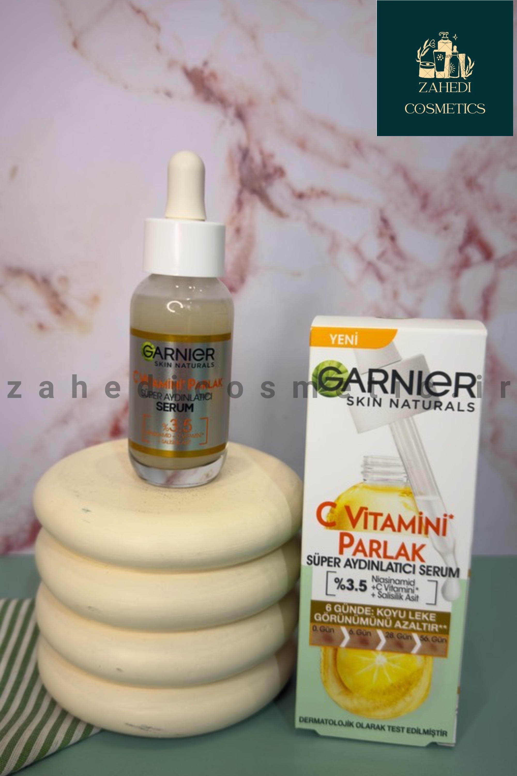 سرم ویتامین C گارنیرGarnier Vitamin C Brightening Serum /حجم 30 میل