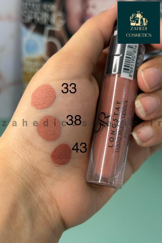 رژ مایع لانگ استی گلدن رز Golden Rose Longstay Liquid Matte Lipstick/ حجم 5 میل