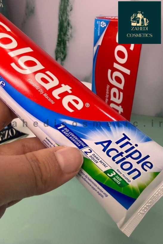 خمیردندان کولگیت 1.2.3 سه کاره Colgate 123 toothpaste/ حجم 100 میل