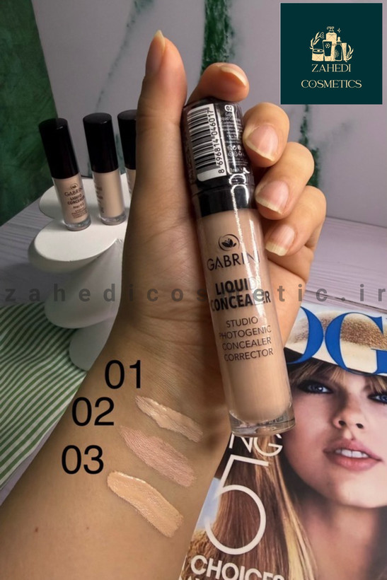 کانسیلر مایع گابرینی Gabrini Liquid Concealer/ حجم 13 میل